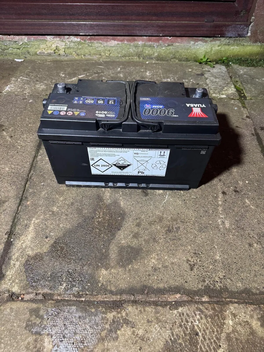 Yuasa YBX9019 car battery - Image 3