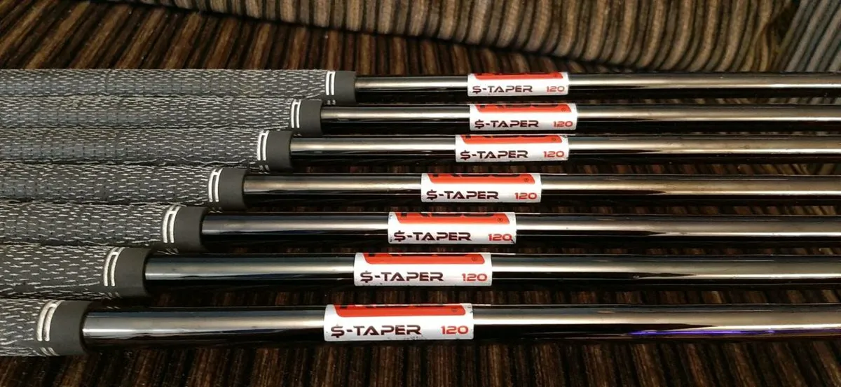Mizuno JPX 921 Forged (As New) Black $Taper Shafts - Image 2