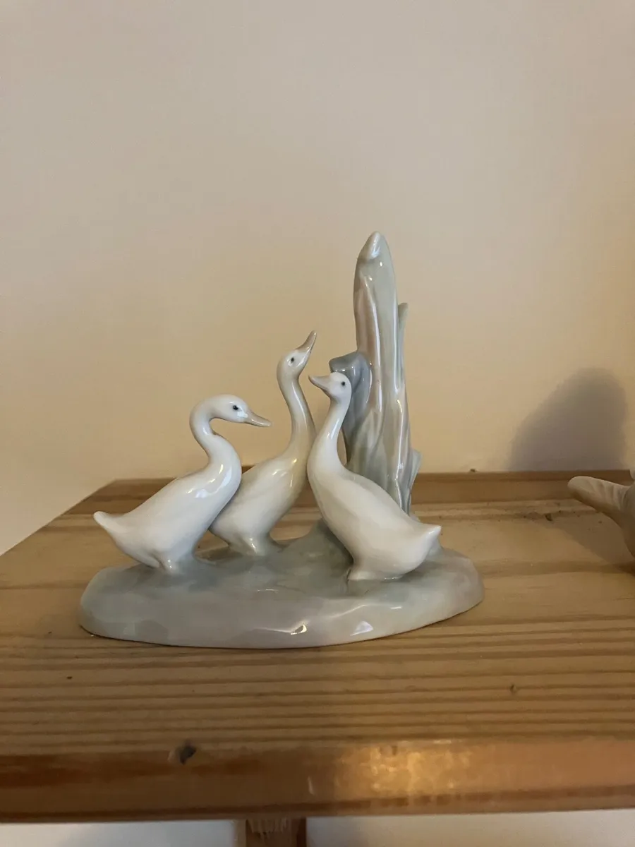 NAO by Lladro 3 Geese - Image 1