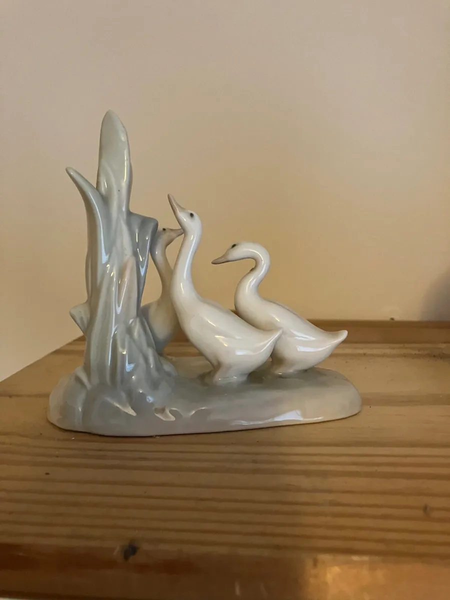 NAO by Lladro 3 Geese - Image 2