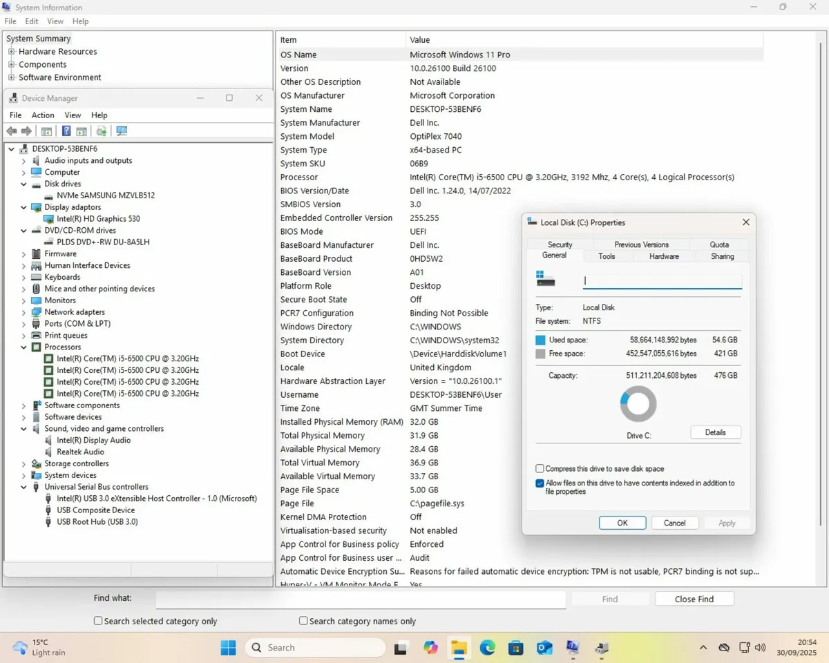 Dell Optiplex 7040 - Image 3