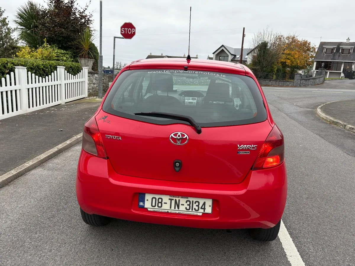 2008 Toyota Yaris 1.0 Petrol NCT 01/26 TAX 12/25 - Image 3