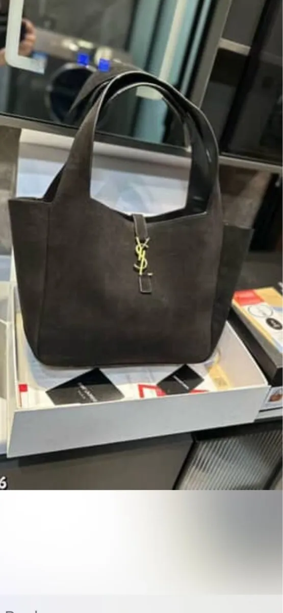 YSL LACK SUEDE BAG - Image 1