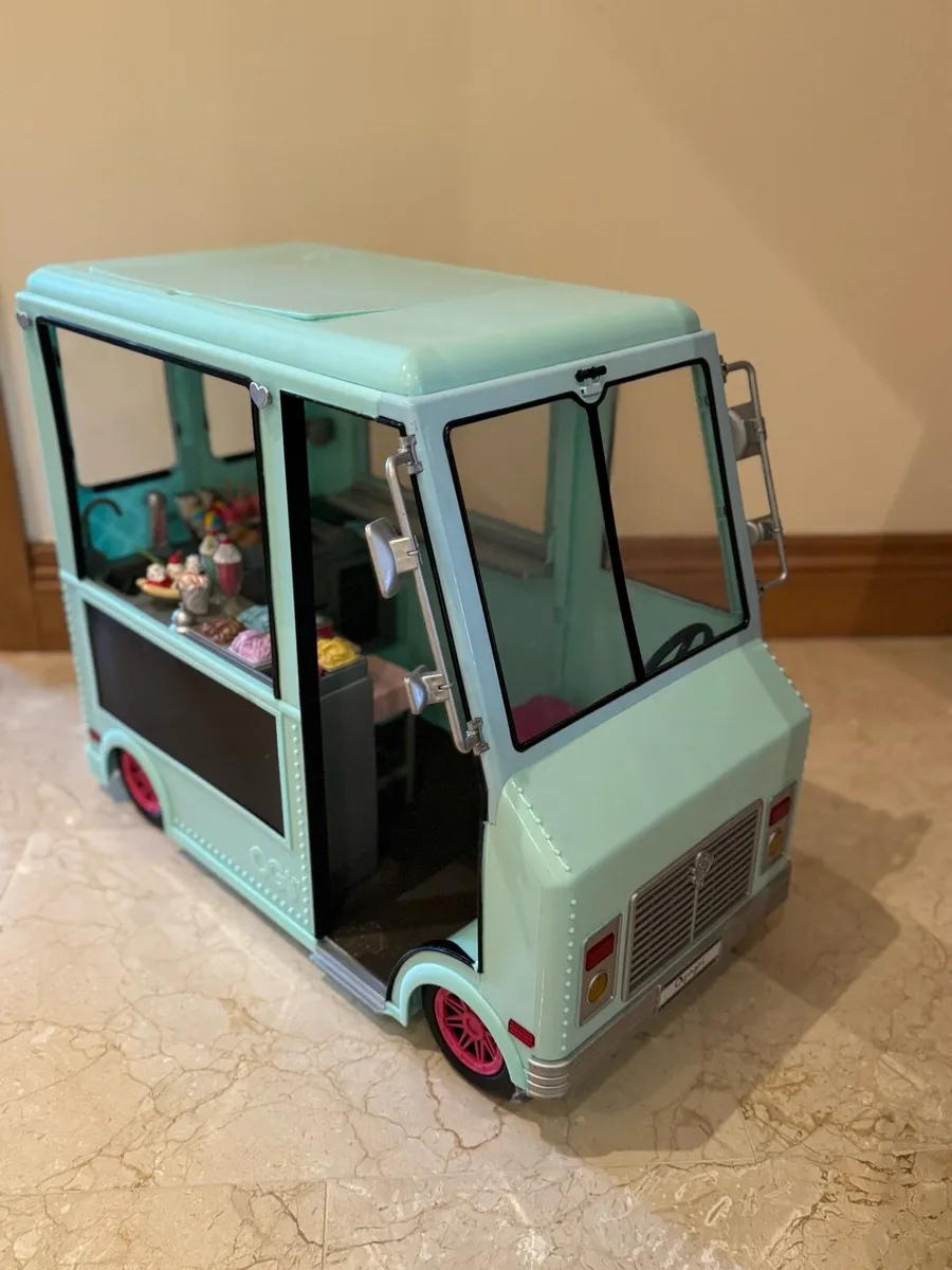 Our Generation Ice Cream Truck Sweet Stop Playset - Image 4