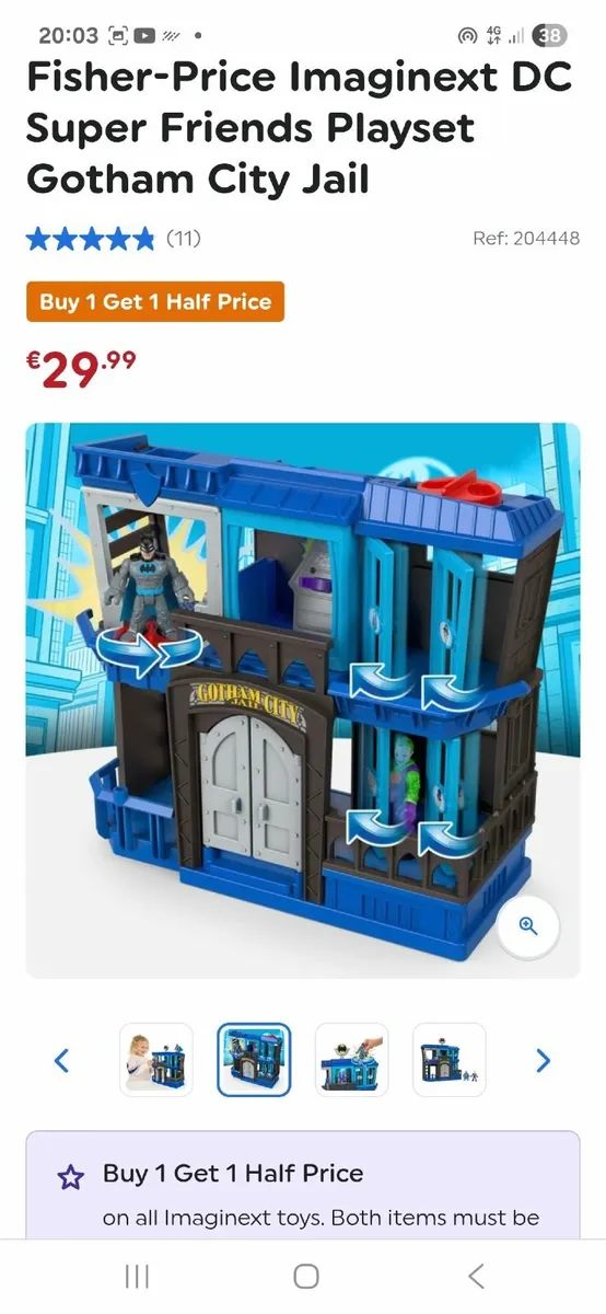 Fisher price gotham city jail - Image 1
