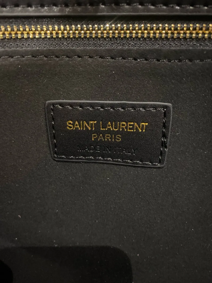 YSL LACK SUEDE BAG - Image 4
