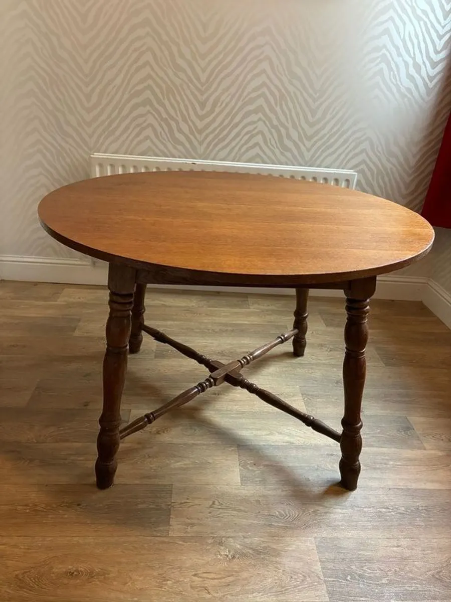 Dining Table mid century style extending - Image 3