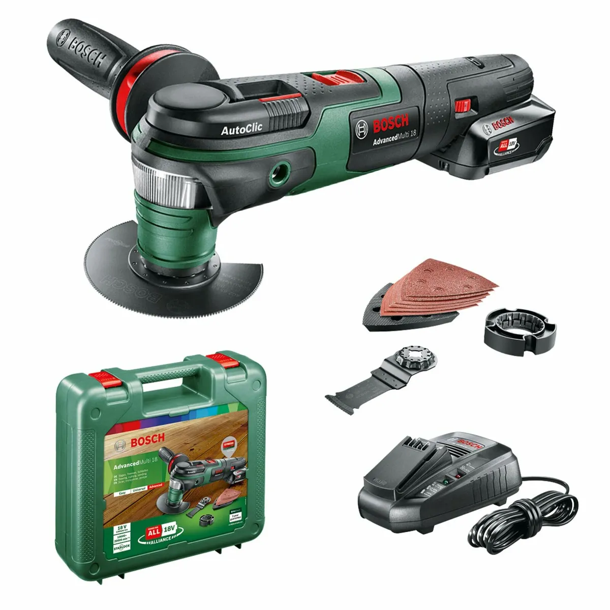 BOSCH ADVANCEDMULTI 18 18V 1 X 2.5AH LI-ION POWER