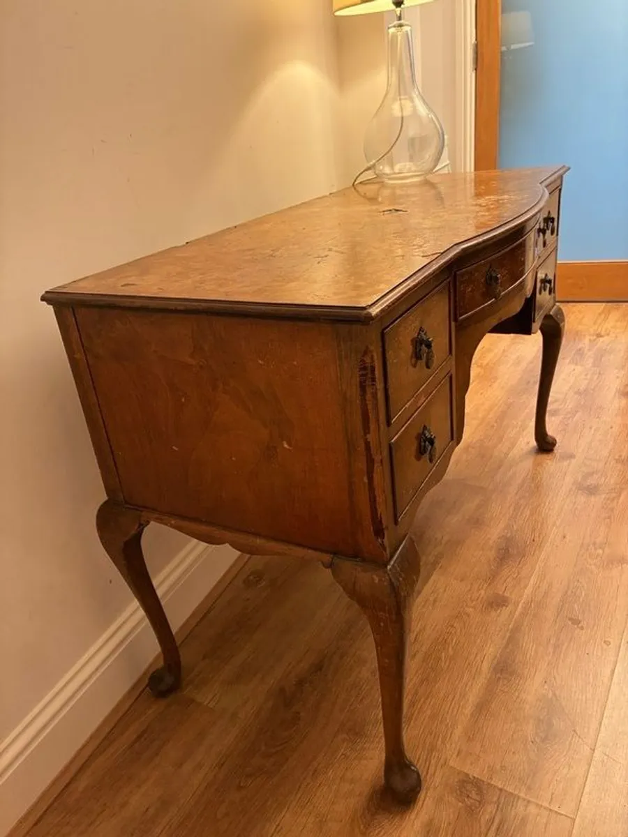 Antique Hall Table/desk/sideboard - Image 1