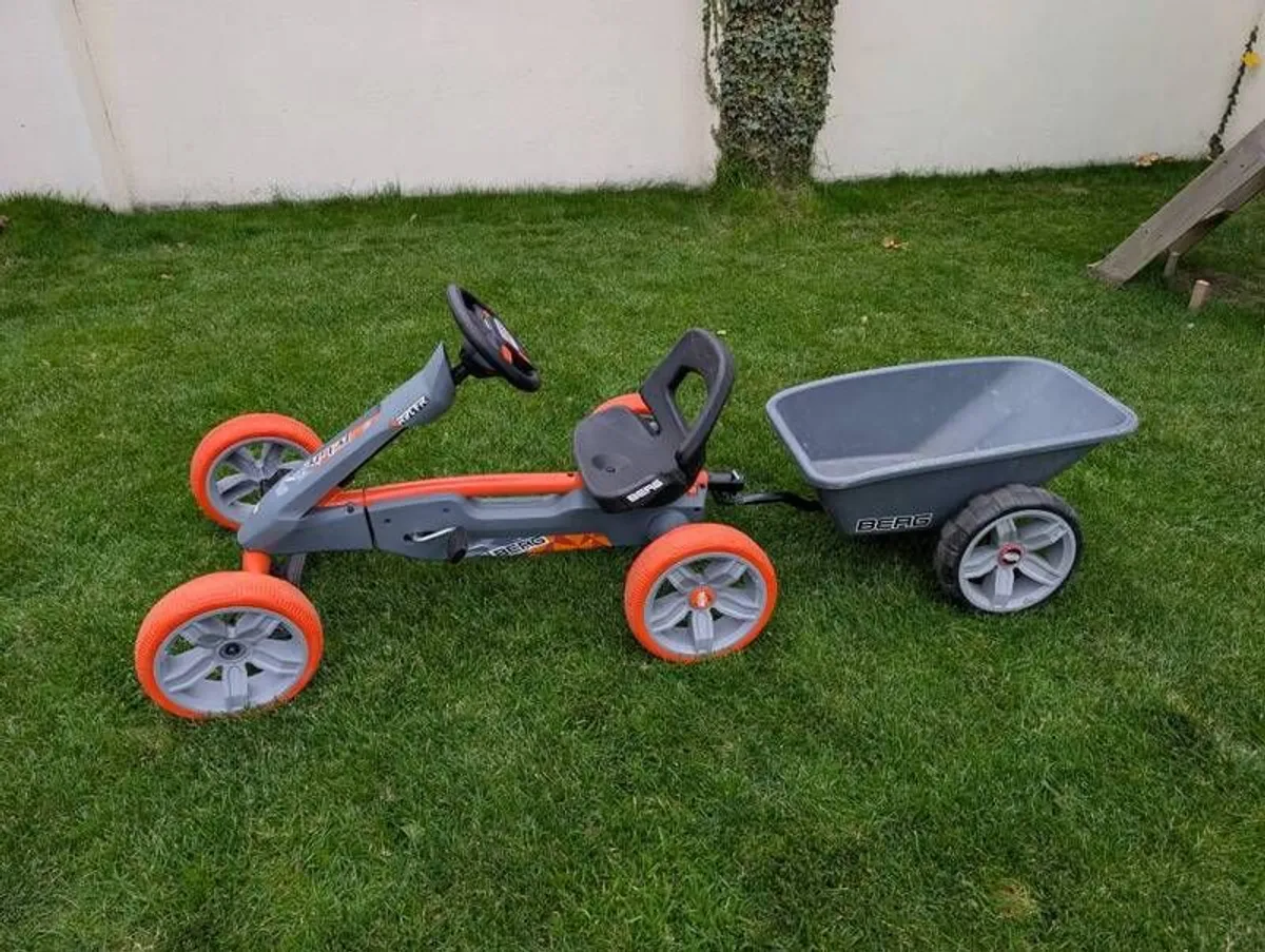 Berg Go Kart and Trailer - Image 1
