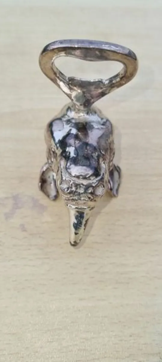 Vintage silver bottle opener - Image 3
