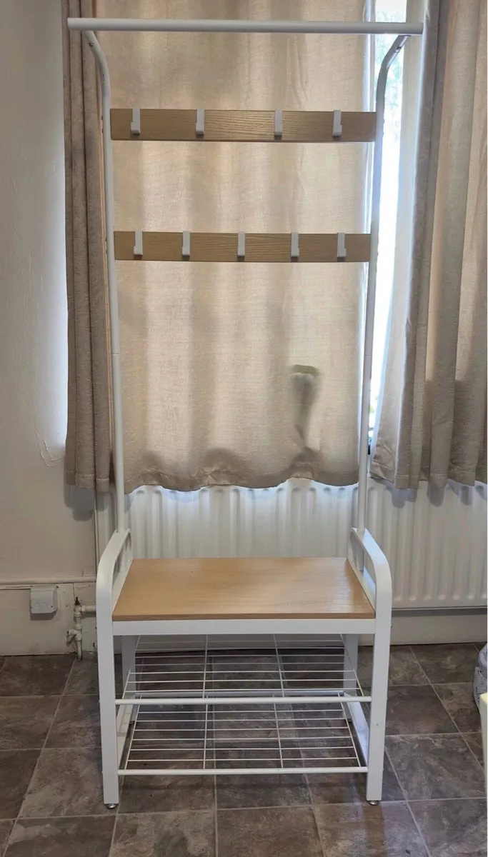 Shoes rack and coat hanger - Image 2