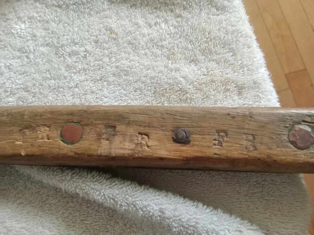 antique butcher meat cleaver - Image 2