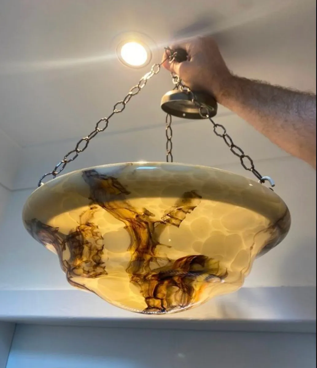 Art deco centre light - Image 3