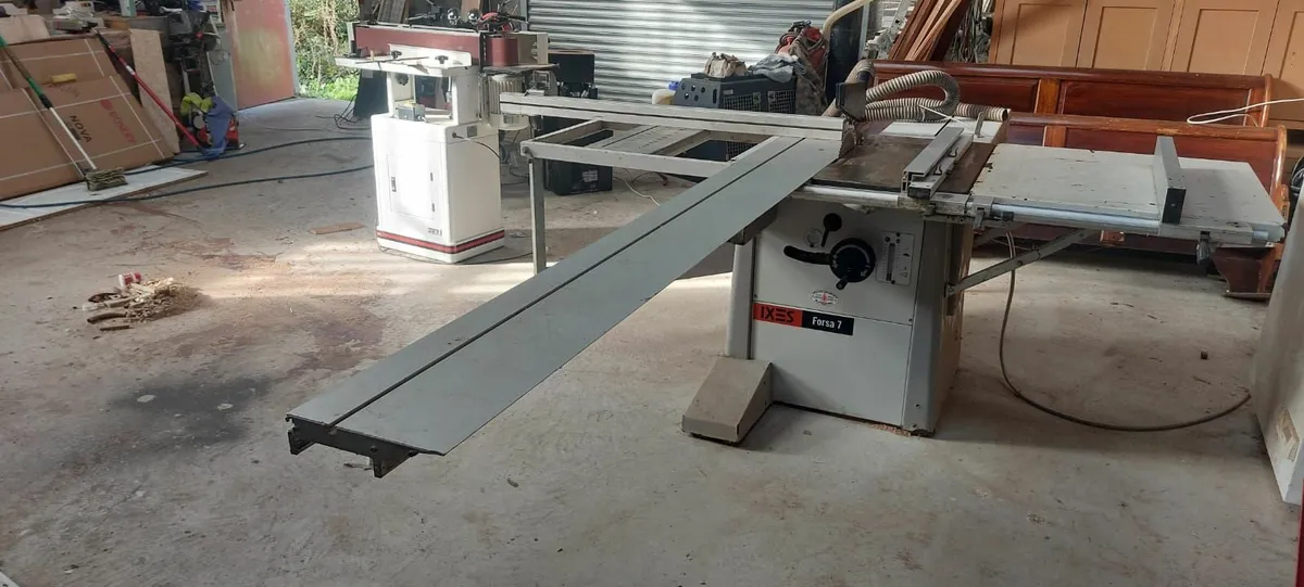 IXES FORSA 7 Panel saw with 3 phase converter - Image 1