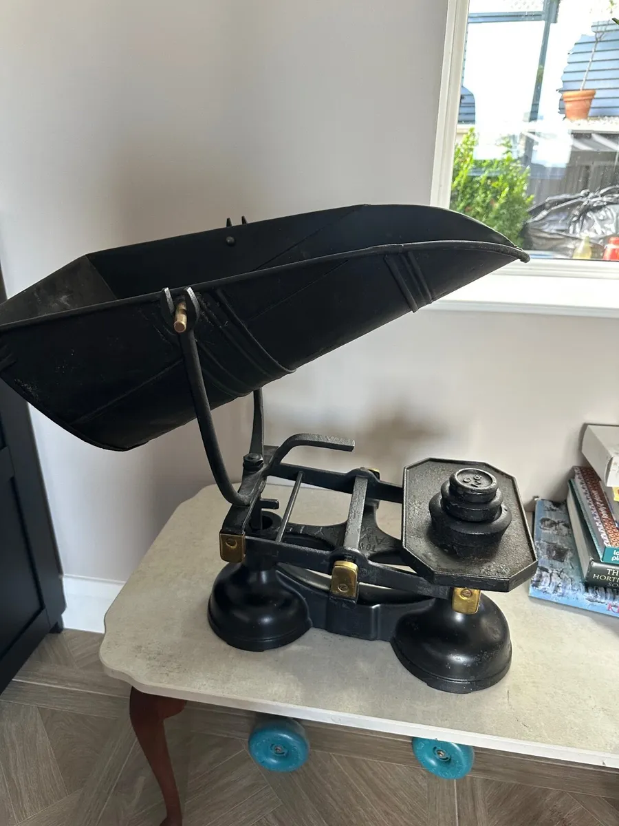 Antique weighing scales