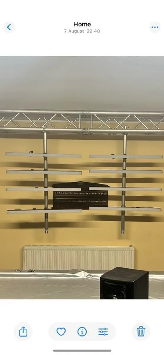 Eurolite Pixel Bars + Artnet node + custom flight case - Image 4