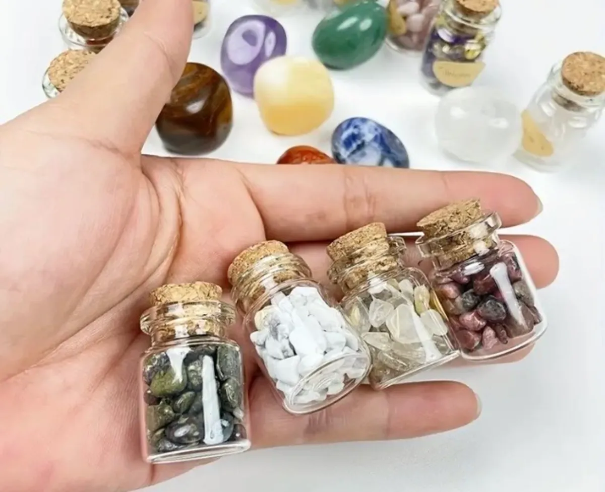 Crystal in jars collection free postage - Image 3