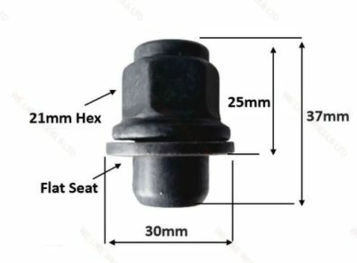 Black Toyota Lexus Nuts - Delivery - Image 3