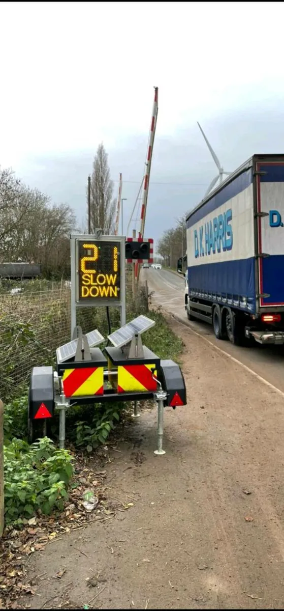 Speed Radar Trailers for hire