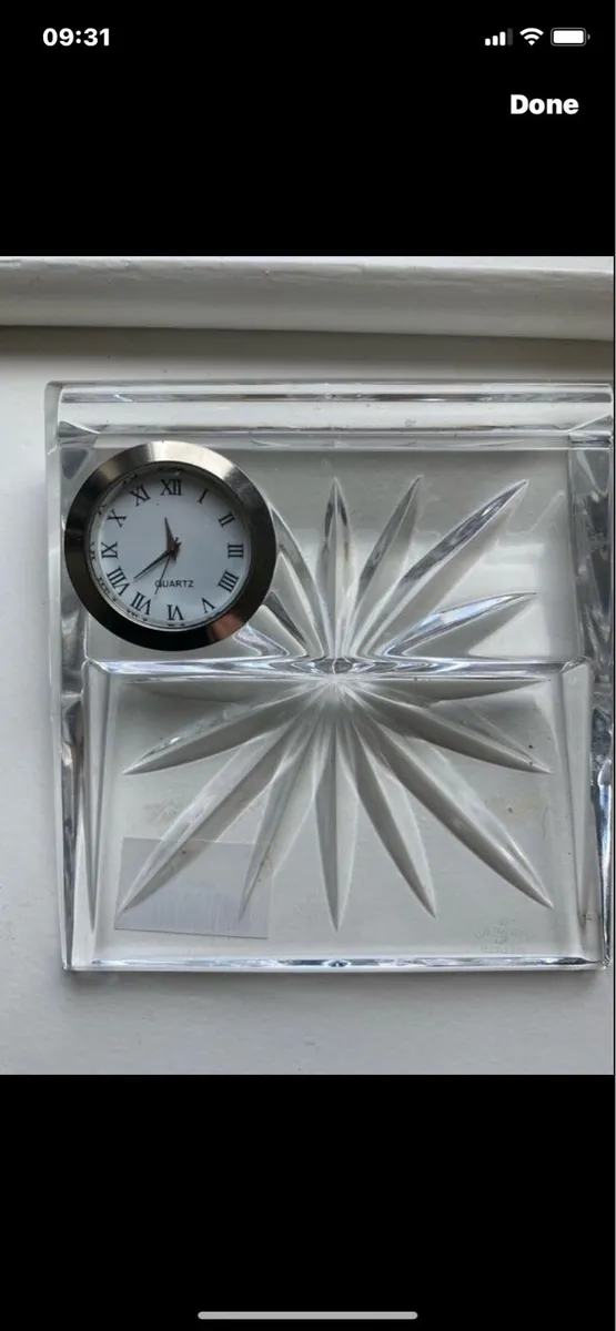 Waterford Crystal Desk Set - Image 1