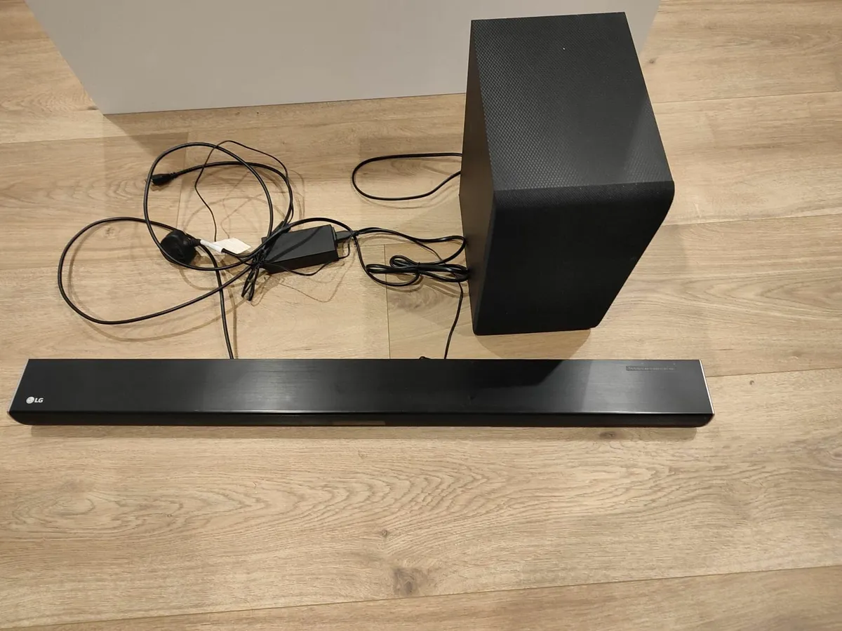 LG Soundbar and Subwooofer - Image 1