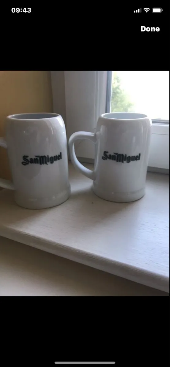 Dan Miguel Ceramic Tankards - Image 1