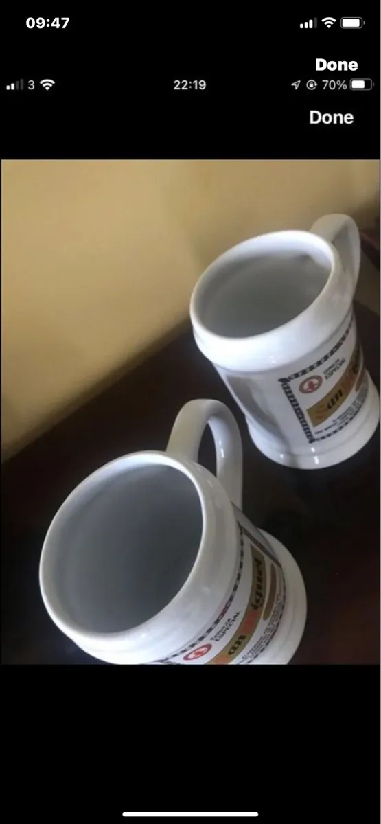 San Miguel Ceramic Tankards - Image 3