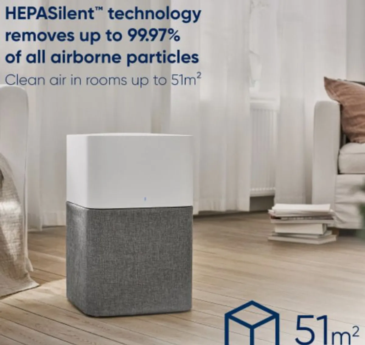 Blueair Blue Pure 221 Air Purifier in Blue