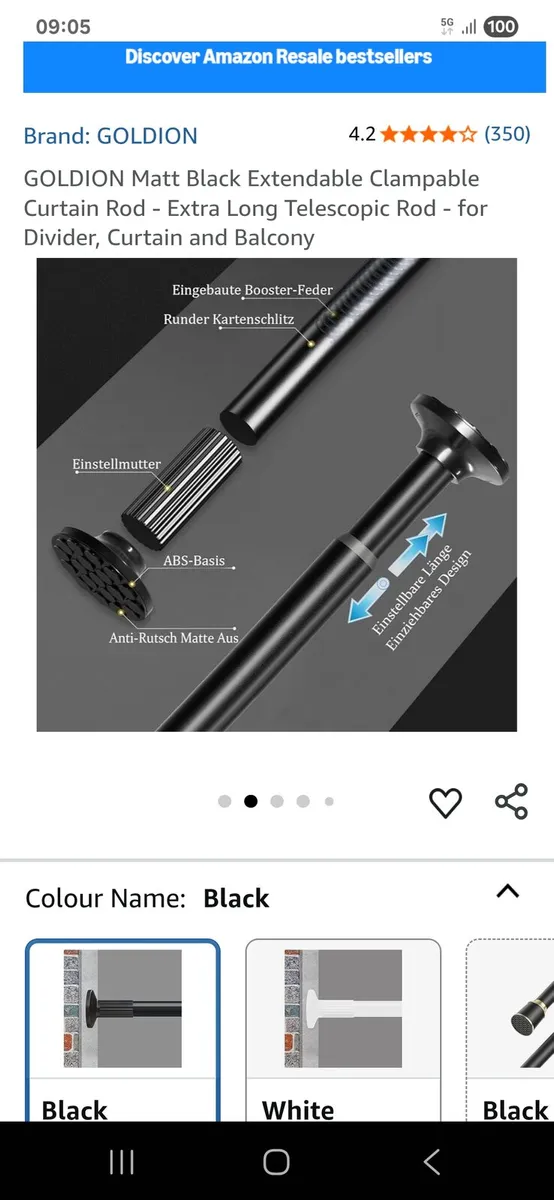 Curtain pole - Image 3