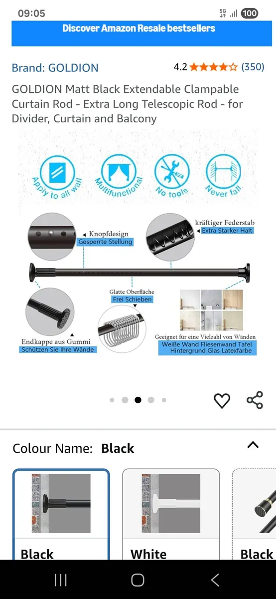 Curtain pole - Image 4