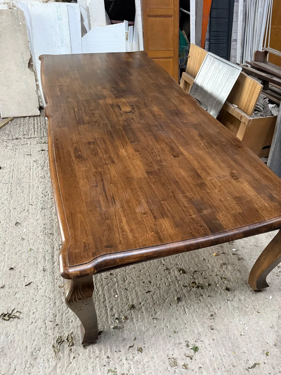 Extra large Gothic style table. - Image 1