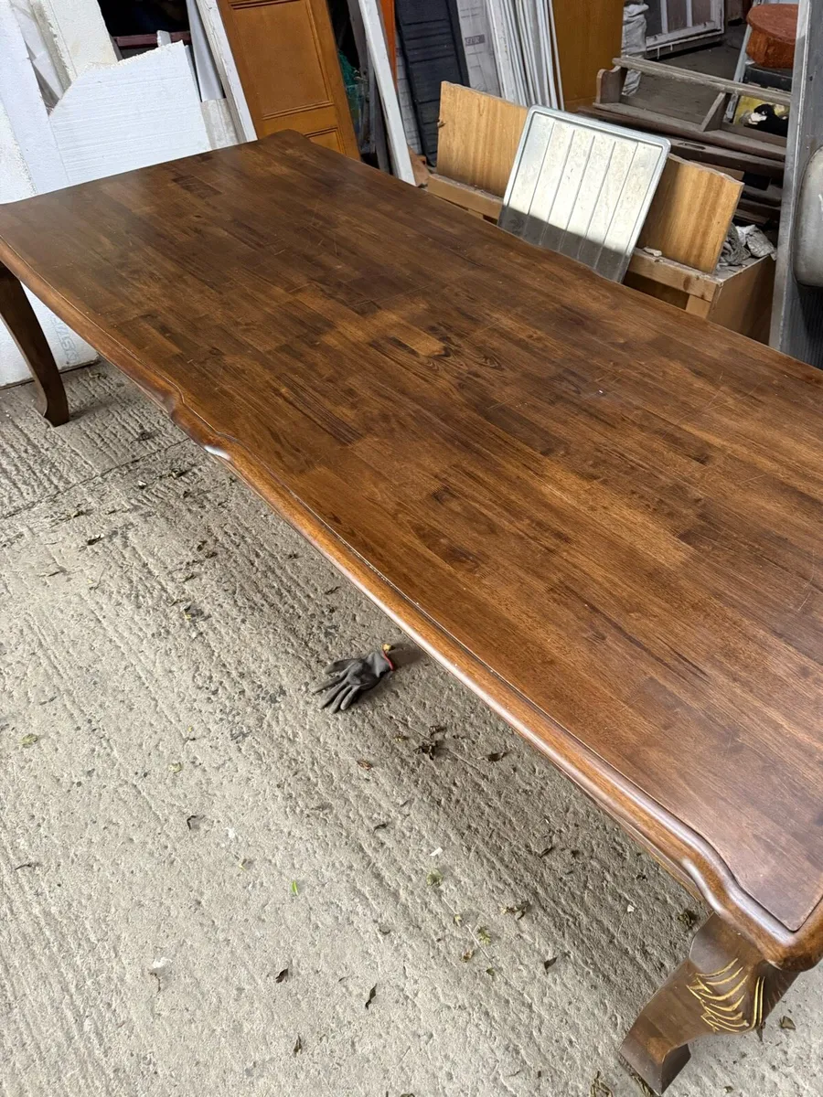 Extra large Gothic style table. - Image 3