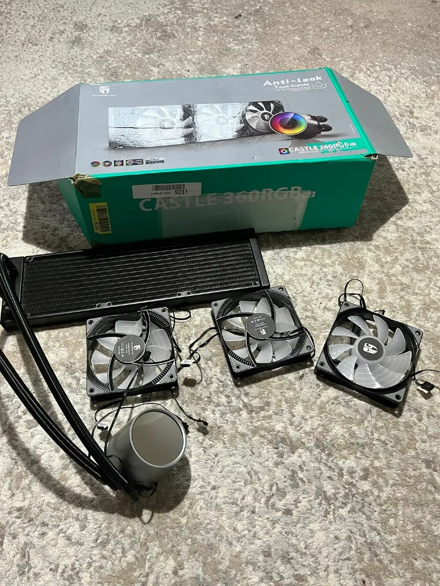 DeepCool Castle 360RGB V2 360mm Liquid CPU Cooler - Image 4