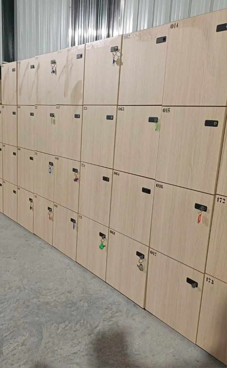 Wooden Staff Lockers - Image 1