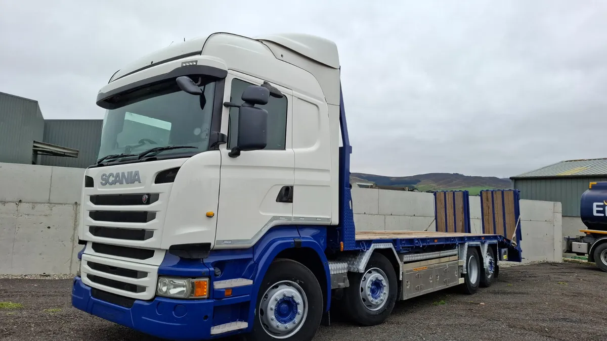 2014 Scania R450 8x2 Plant Beaver Tail - Image 4