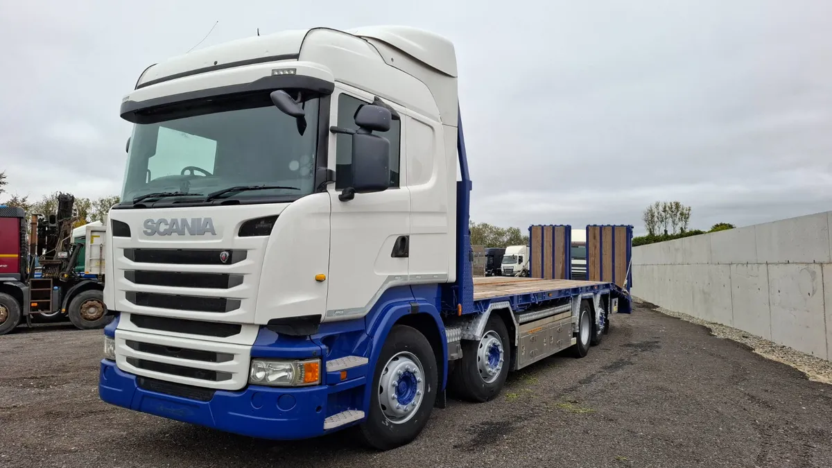 2014 Scania R450 8x2 Plant Beaver Tail - Image 3