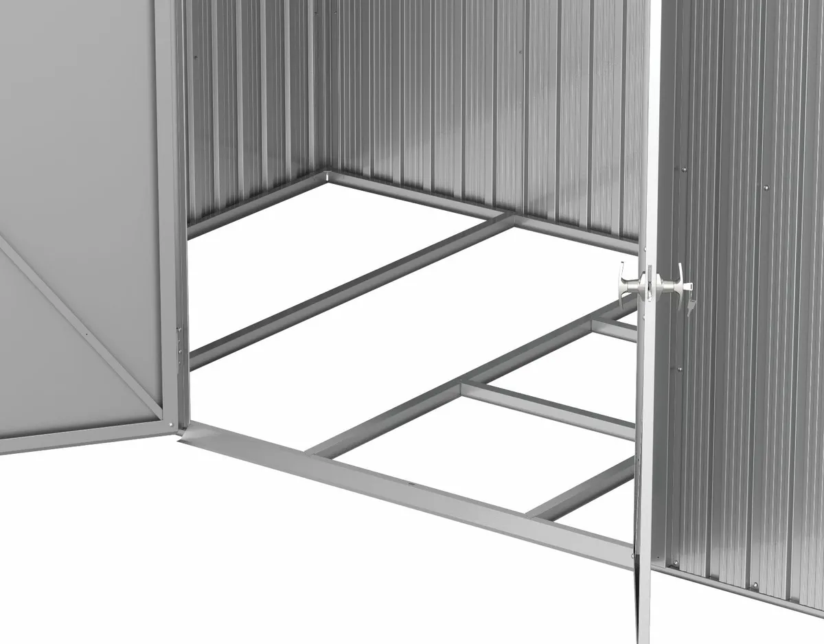 10×8 Aluminium Metal Sheds - Image 4