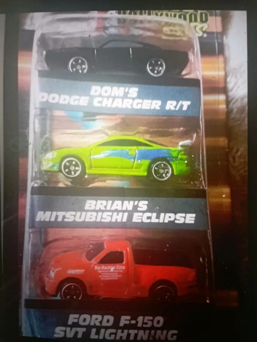 FzAST AND FURIOUS 3 - PACK HOLLYWOOD RIDES DIE-CAS - Image 2