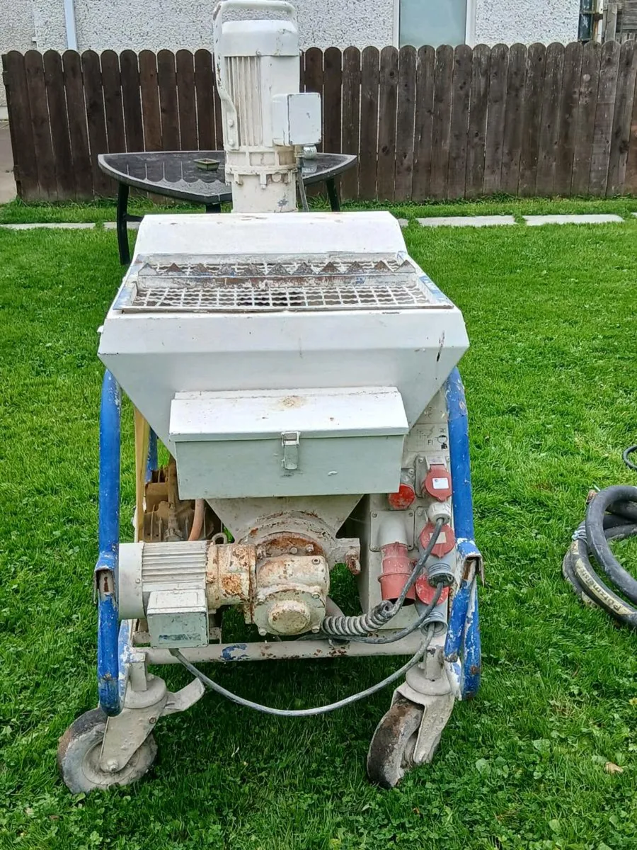 Plastering machine - Image 3