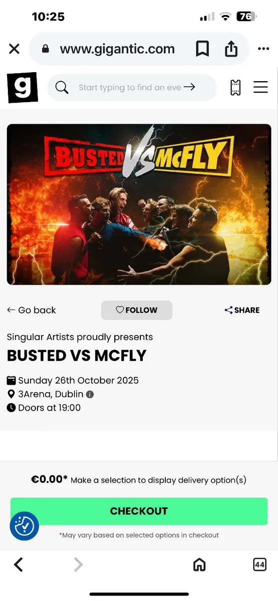 Concert tickets - Image 1