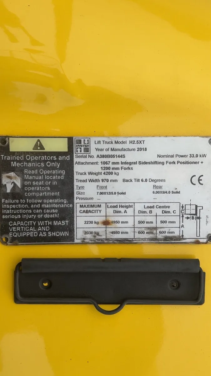 HYSTER H2.5XT FORKLIFT - Image 2