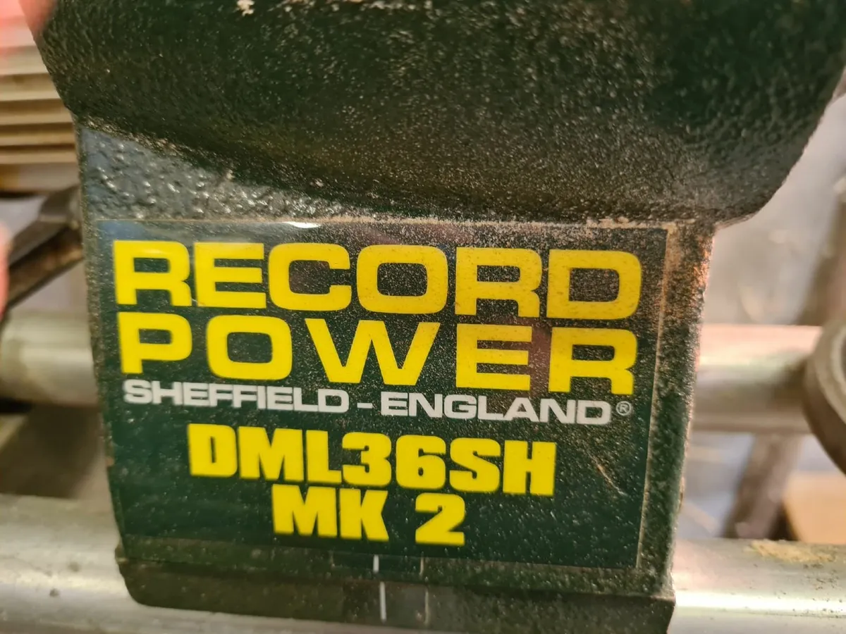 LATHE: Record power sheffield-england  DML36SH MK2 - Image 3