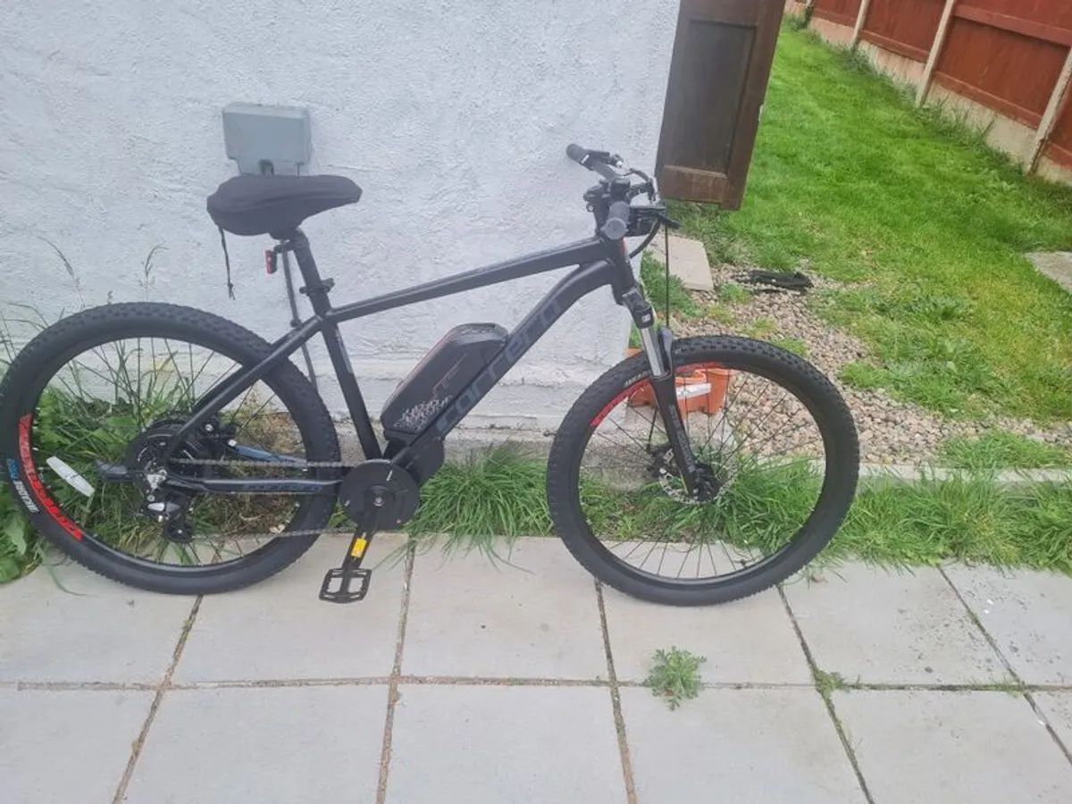 Electric Bicycle Carrera Vengeance E Mens Electric Mountain Bike Shimano 2.1 - L Frame - Image 1