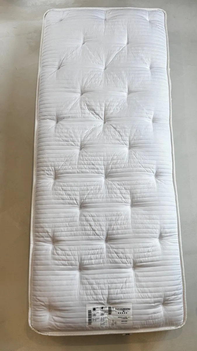 2x Mattresses with integrated latex topper  80x200 - Image 1