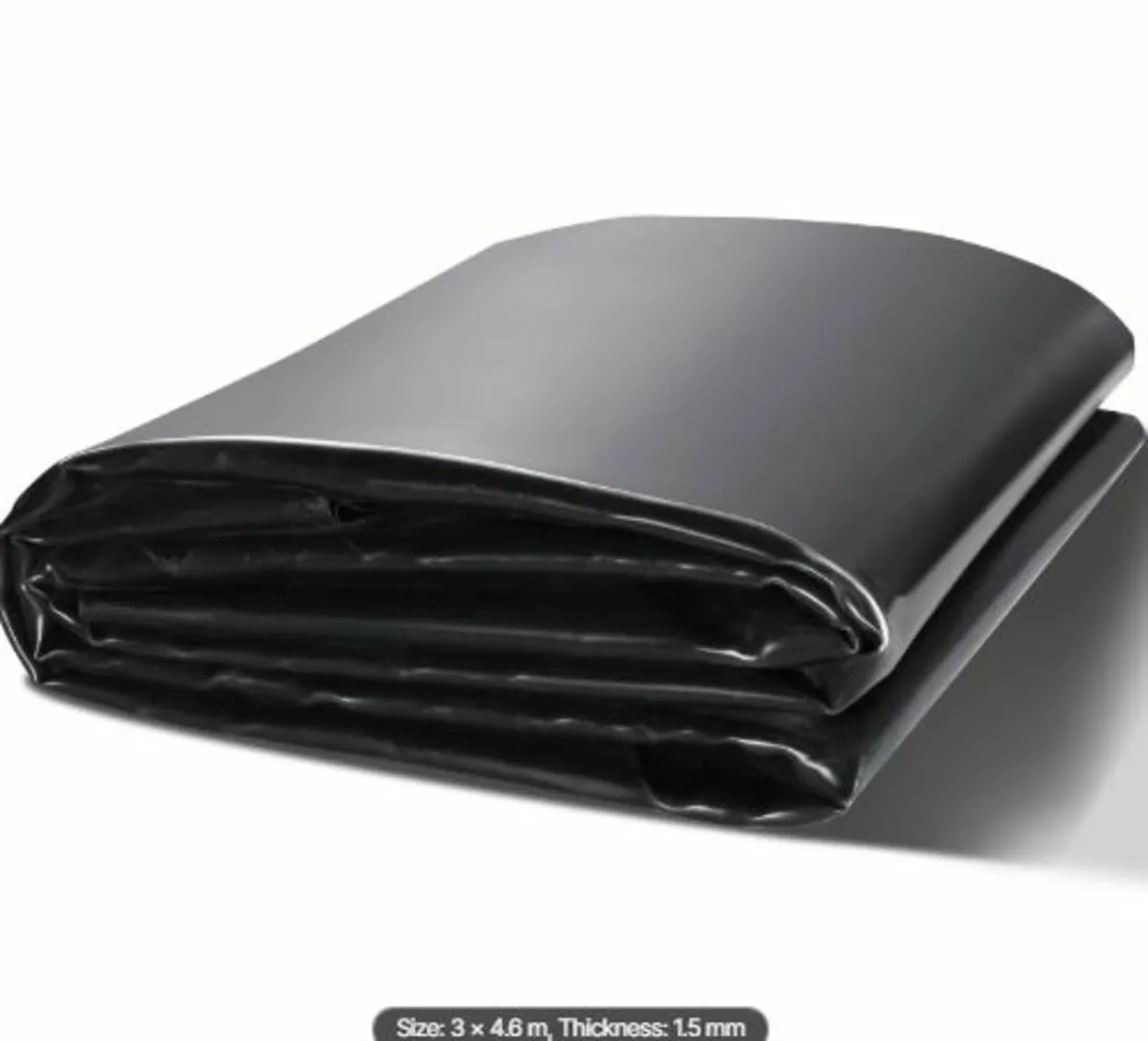 Pond Liner, 10 x 15 ft 45 Mil Thickness, Pliable - Image 1
