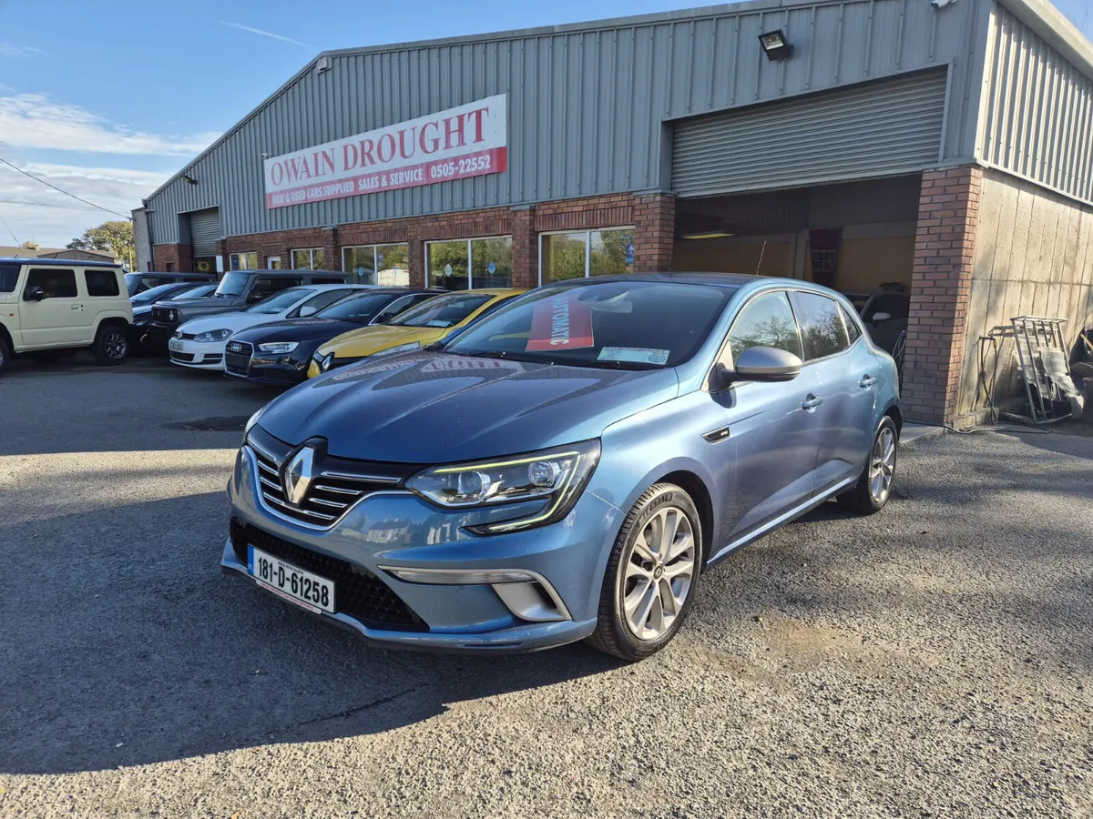 2018 RENAULT MEGANE 1.2 GT LINE AUTO - Image 1