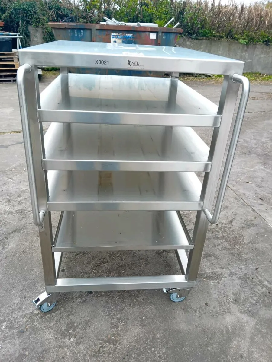 Stainless Trolleys & tables - Image 1