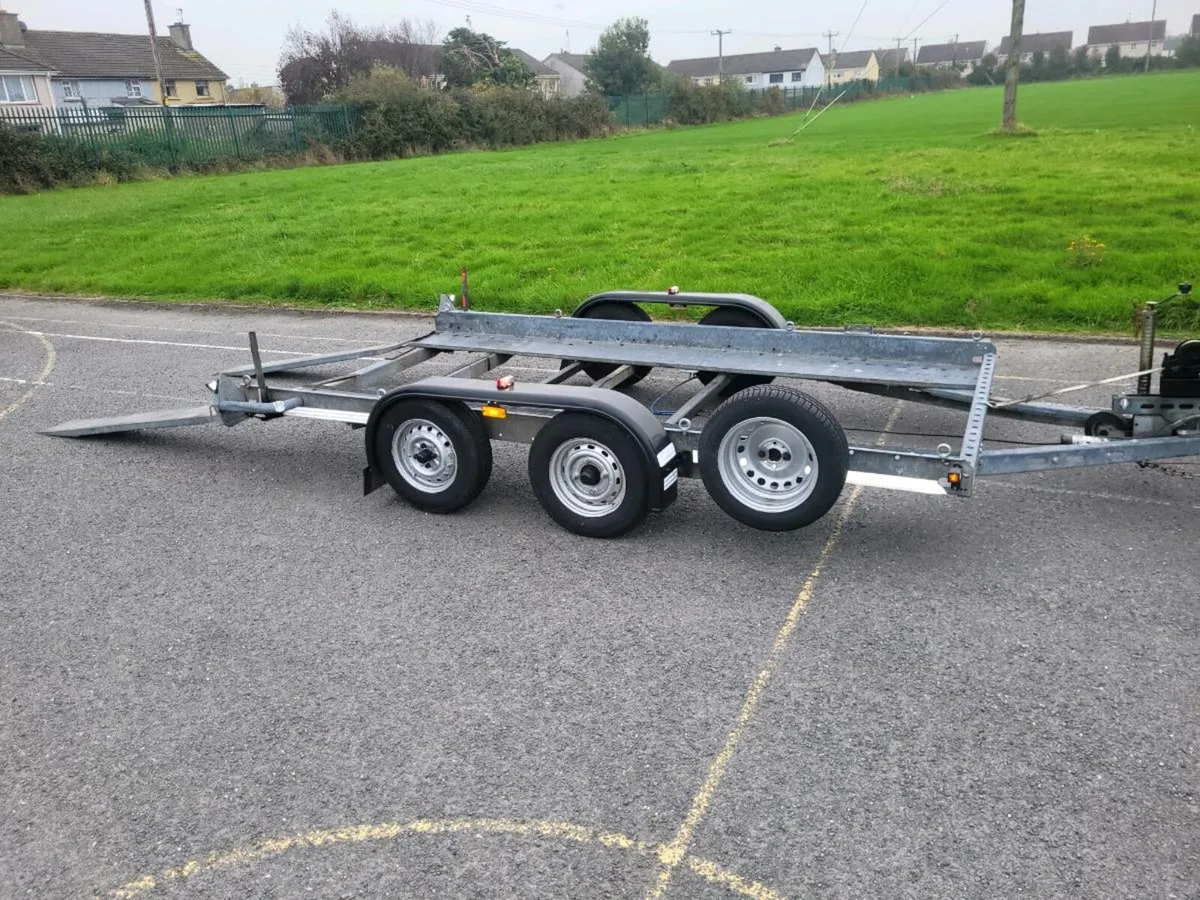 12x6 Brian James car transporter fully serviced - Image 2