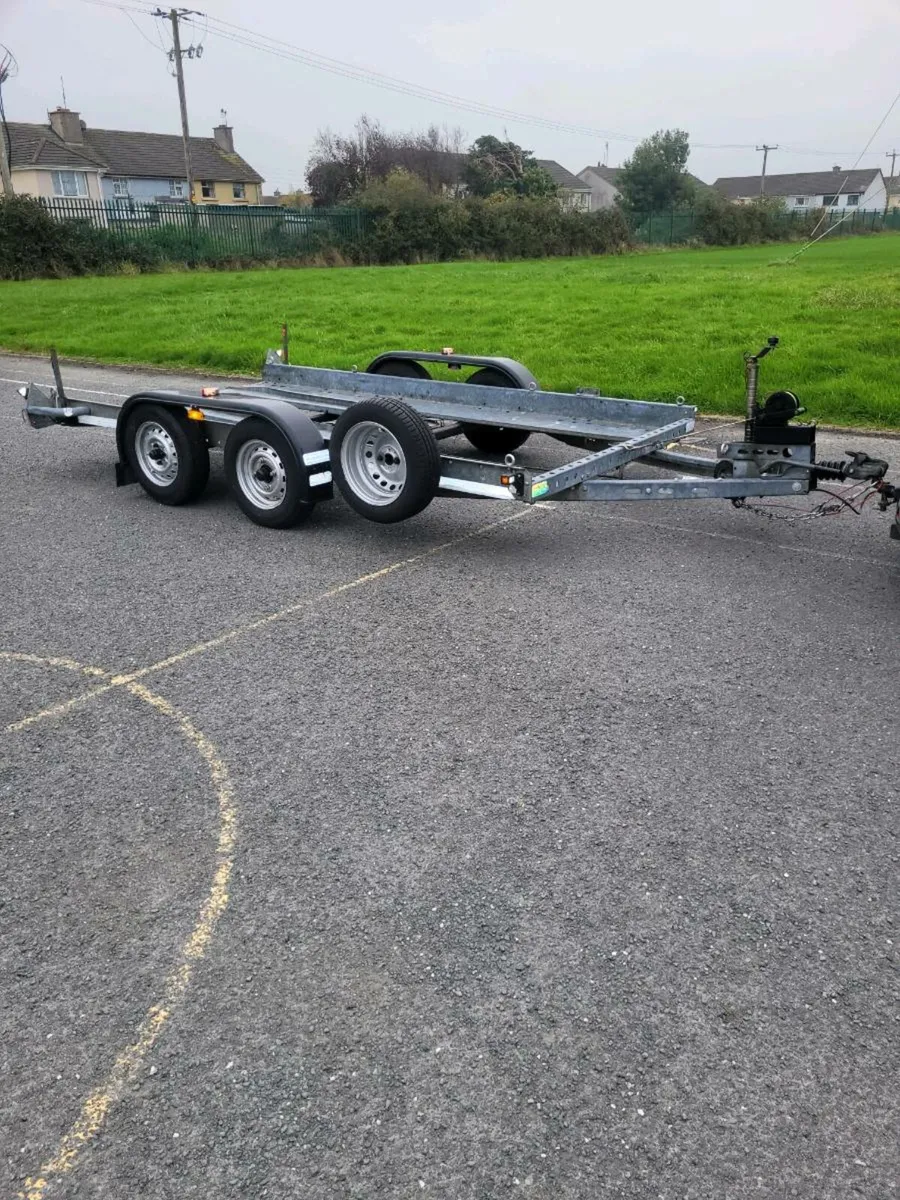 12x6 Brian James car transporter fully serviced - Image 1
